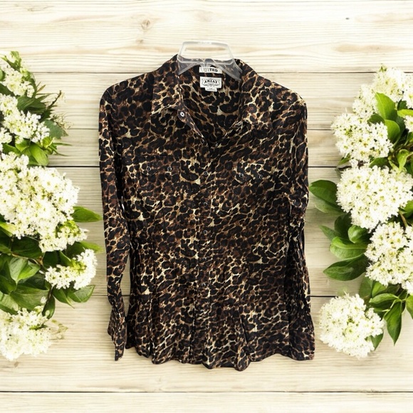 Ariat Tops - Ariat Leopard Print Women's Top